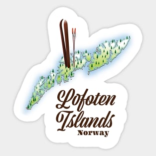 Lofoten islands Sticker